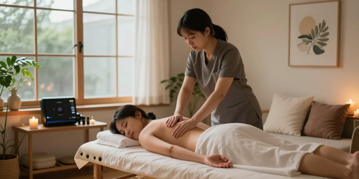 Enjoy a revitalizing 안양출장안마 in a serene home massage environment with soothing ambiance.